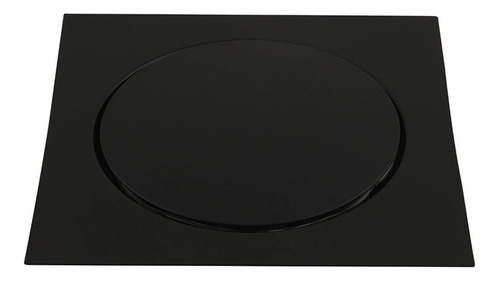 Ralo Click Black 9,5 X 9,5 Para Banheiro
