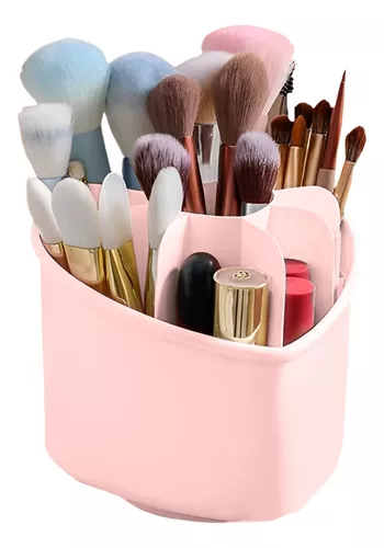 ORGANIZADOR BROCHAS MAQUILLAJE GIRATORIO » ¡Comprar Ahora!