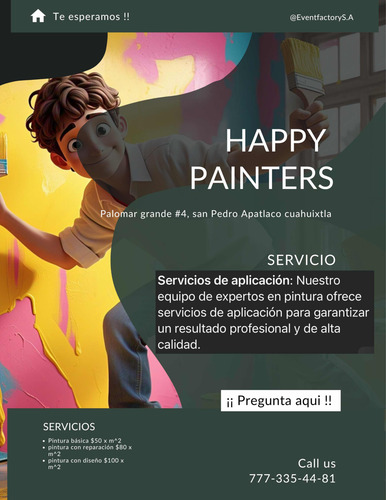 Aplicación De Pintura !!
