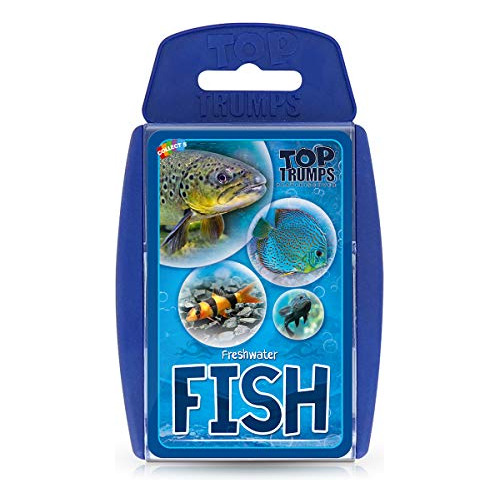 Top Trumps Freshwater Fish Classics Card Juego, Saber Datos