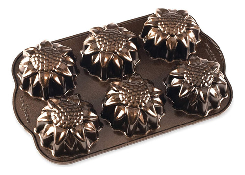 Nordic Ware 564481 - Sartén Para Pasteles De Girasol, Cap...