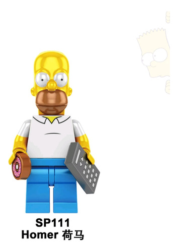 Minifigura Lego Homero Simpson The Simpsons Nuevo