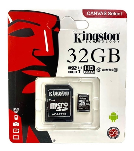 Memoria Micro Sd Kingston 32gb