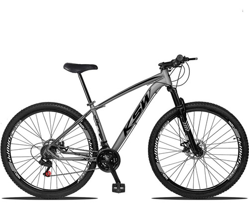 Imagem 5 de 6 de Bicicleta Aro 29 Ksw Xlt 24 Marchas Shimano E Freios A Disco