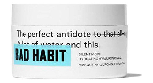 Mascarilla Hidratante De Ácido Hialurónico Bad Habit 3.3 Oz