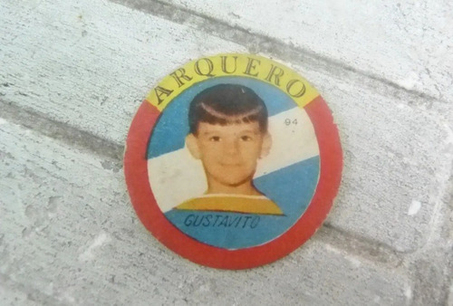 Figurita Album Arquero Año 1960 Gustavito N.94