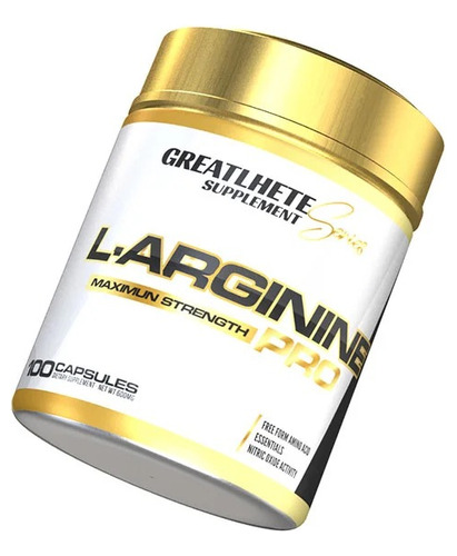 L-arginine Pro - 100 Capsulas - Greatlhete