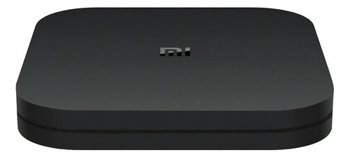 Mi Box Tv Xiaomi 4k Google Assistant y Chromecast integrados en color negro
