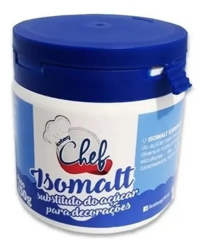 Isomalt 150g Iceberg Chef -açúcar P Decoração Em Confeitaria