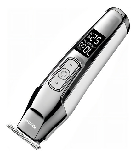 Kit 2 Máquina Profissional Kemei Corte De Cabelo Acabamento