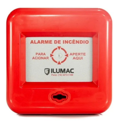 Acionador Manual Alarme De Incêndio S/ Martelo - Ilumac *90
