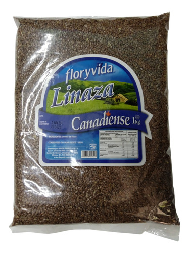 Linaza Canadiense 1kg - Floryvida Linaza Premium