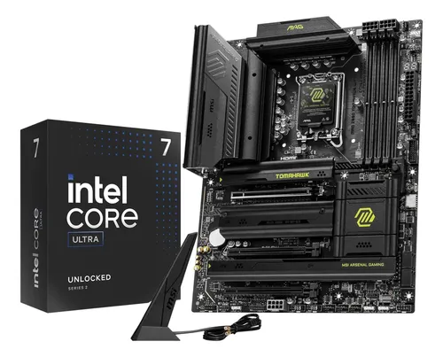 Intel Core Ultra 7 265k & Msi Z890 Tomahawk Wifi Black | MercadoLivre
