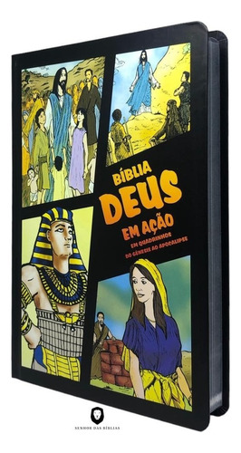 Bíblia Infantil Em Quadrinhos - Faraó - Completa Capa Dura