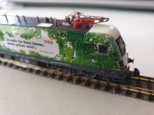 Imagen 4 de 7 de Locomotora Elèctrica Escala N Hobbytrain H2781 Siemmens