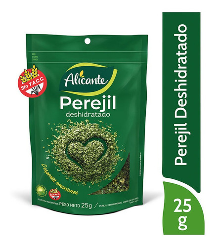 Perejil Deshidratado Alicante Doypack X 25 Gr