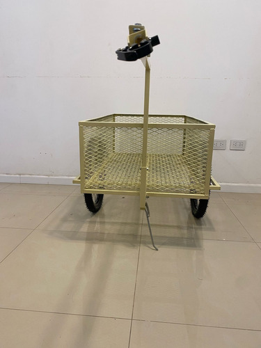 Remolque Trailer Para Bicicleta Beige