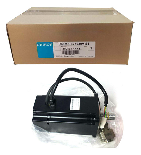 1pcs New Omron Servo Motor R88m-ue75030v-s1 750w 200v 4. Ttg