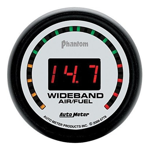 Indicador De Relación Air Auto Meter 5779 Phantom Kit De Rel