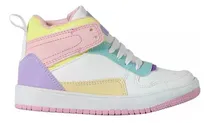 Comprar Tenis Niña Bota Casual Blanco Escolar Botin Urbano Comodo