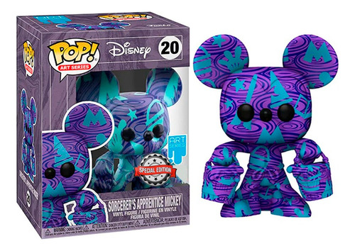 Funko Pop Sorcerers Apprentice Mickey Art Series Pop Stack