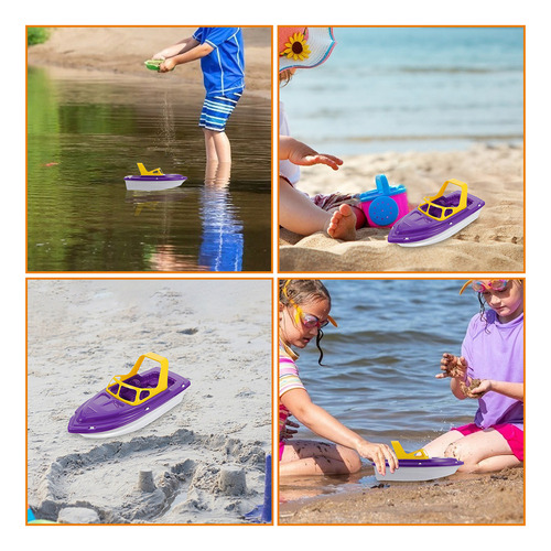 Juego De Juguetes De Playa Para Niños, Lancha Rápida Para To