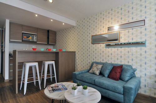Imagen 6 de 9 de Venta De Apartamento Monoambiente Con Terraza Y Parrillero E (ref: Tbr-2445)