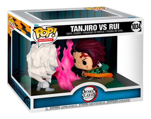 Funko Pop Demon Slayer - Tanjiro Vs Rui #1034