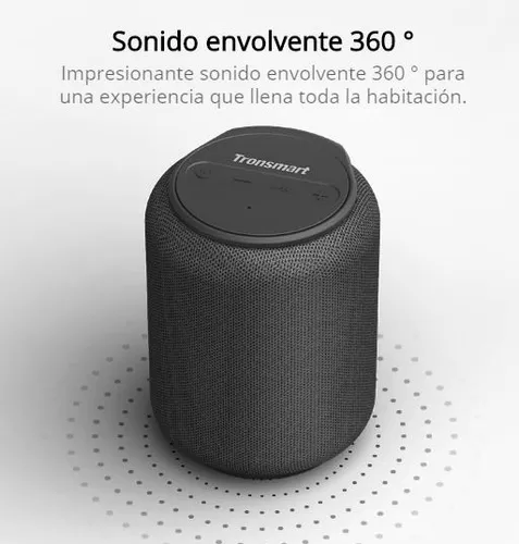 TRONSMART ELEMENT T6 MINI - PARLANTE BLUETOOTH A PRUEBA DE AGUA SONIDO