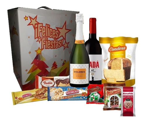 Imagen 1 de 7 de Cajas Canastas Navideñas Dada Primeras Marcas - Envios