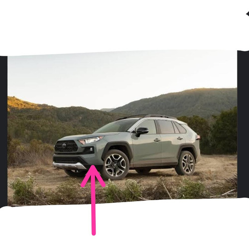 Facia Delantera Toyota Rav4 2019 Al 2024 Original Gris Oscuro (Usado)