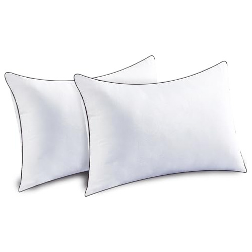 Jollyvogue Cama Almohadas Tamaño Estándar Conjunto De K117i