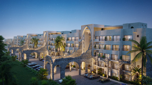 Apartamentos Amueblados De Lujo En Cana Bay, Punta Cana, 1 Habitación, Proyecto Poseidonia Residences