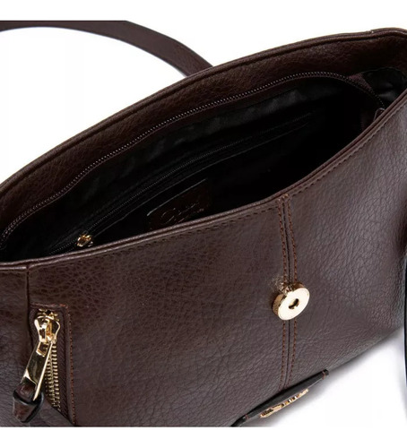 Cartera Bandolera Chocolate Car2903 Gacel
