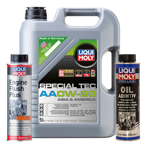 Pro Line Oil Additiv 0w20 Special Tec Aa Liqui Moly + Regalo