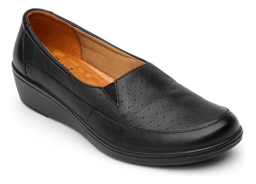 Zapato Dama Casual Descanso Ultra Confort Flexi 45601 Negro