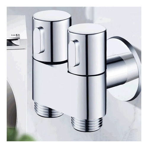 Mini Full Copper Angle Valve Booster Bathroom Gun