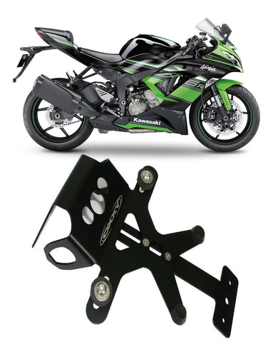 Eliminador Rabeta Ninja Zx6r 636 Suporte Placa Oxxy Sup0032