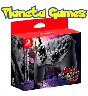 Pro Controller Nintendo Switch Monster Hunter Rise Sunbreak