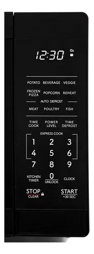 Horno Microondas Sharp 0.7 Cuft 700w Con Turntable Smc0760kb