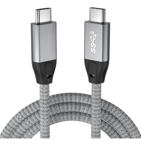 Cable Tipo C 1 Metro 20gbps 100w Usb 3.2 Thunderbolt 3
