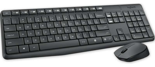 Pack Teclado + Mouse Inalámbrico Logitech Mk235 2.4 Ghz Nnet