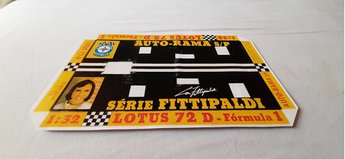 Autorama Estrela-figura Da Base Lotus 72 E.fittipaldi