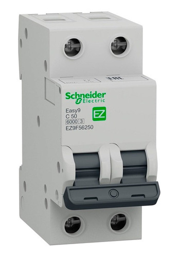 Interruptor Termomagnetico Easy9 De 2x50 Amp. Ez9f56250