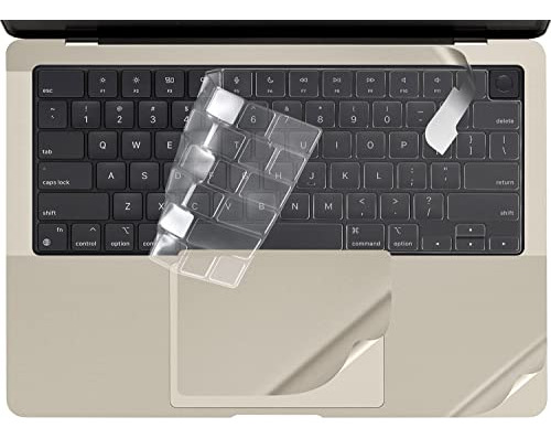 Protector Completo De Reposamuñecas 4 En 1 Para Macbook Air