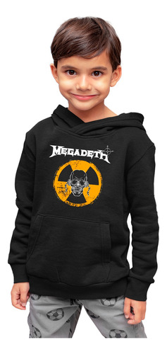Sudadera Megadeth Infantil Para Niñas Y Niños Dave Mustaine