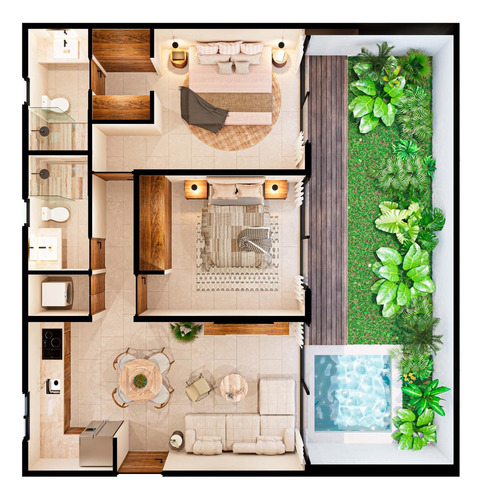 Departamento En Venta En Mérida De 2 Recámaras En Zennova, Dzityá