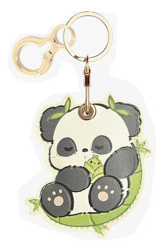 Funda De Piel Con Llavero Para Apple Airtag - Borkuana