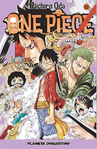 One Piece Nãâº 69, De Oda, Eiichiro. Editorial Planeta Cómic, Tapa Blanda En Español