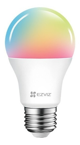 Ampolleta led con Wi-Fi Ezviz CS-HAL-LB1-LCAW Bulbo color rgb 8W 220V